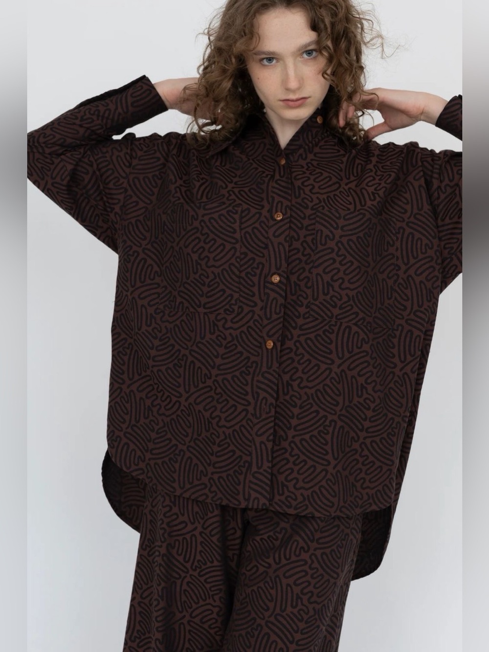 Ilana Kohn | Talia Shirt in Rope Jaquard